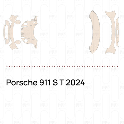 PPF prédécoupé Porsche 911 S T 2024