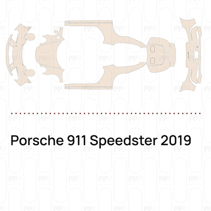 PPF prédécoupé Porsche 911 Speedster 2019