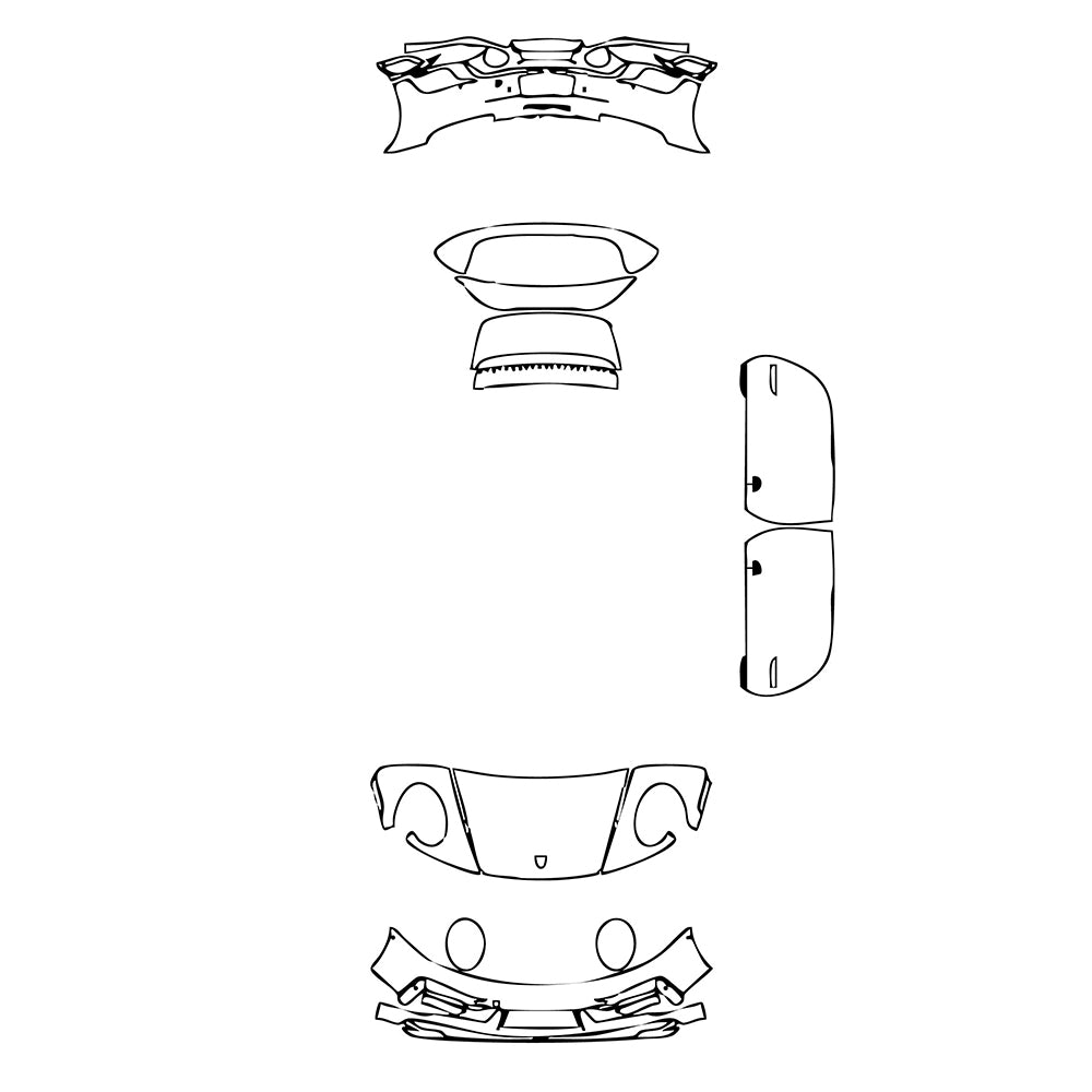 Pre-Cut PPF Porsche 911 Sport Classic 2024 - PPF-Kits