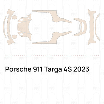 PPF prédécoupé Porsche 911 Targa 4S 2023
