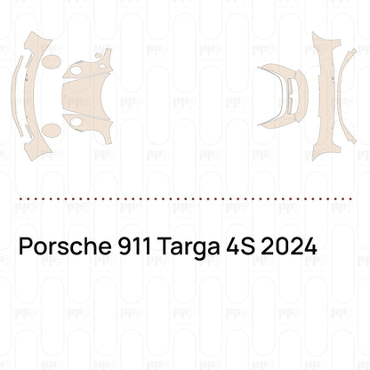 PPF prédécoupé Porsche 911 Targa 4S 2024