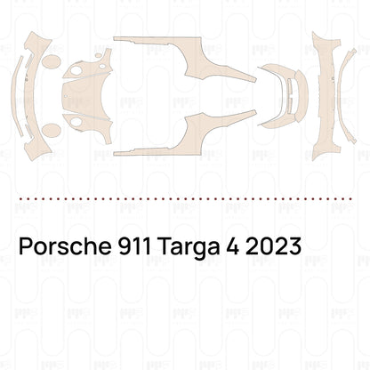 PPF prédécoupé Porsche 911 Targa 4 2023