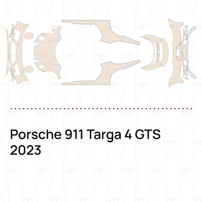 PPF prédécoupé Porsche 911 Targa 4 GTS 2023