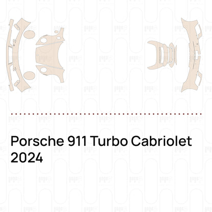 PPF prédécoupé Porsche 911 Turbo Cabriolet 2024