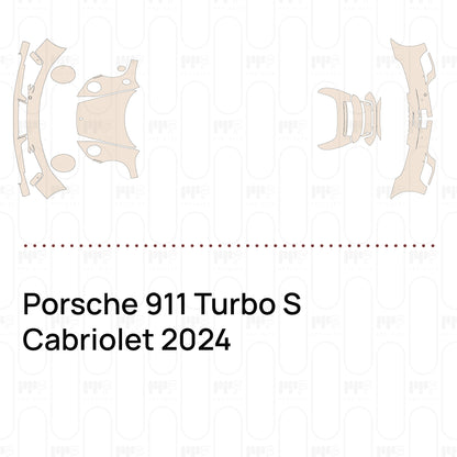 PPF prédécoupé Porsche 911 Turbo S Cabriolet 2024