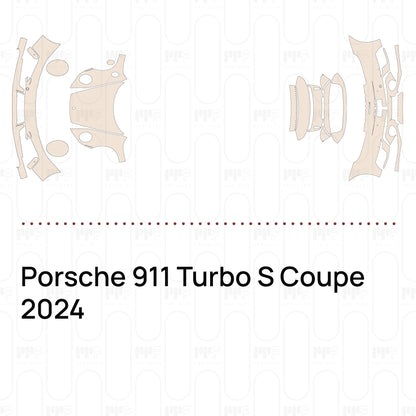 PPF prédécoupé Porsche 911 Turbo S Coupe 2024