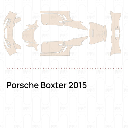 PPF prédécoupé Porsche Boxter 2015