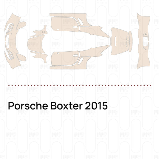PPF prédécoupé Porsche Boxter 2015