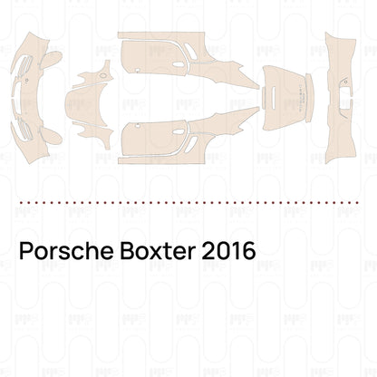 PPF prédécoupé Porsche Boxter 2016