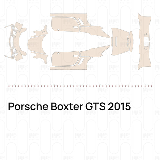 PPF prédécoupé Porsche Boxter GTS 2015
