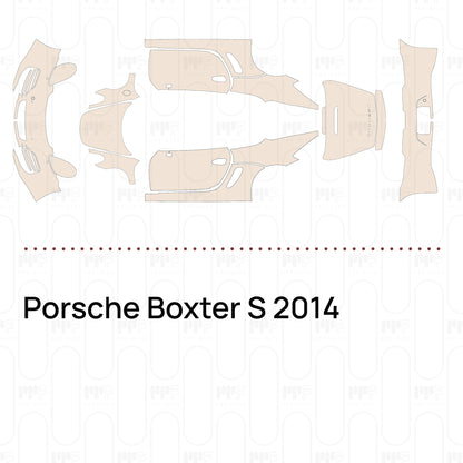 PPF prédécoupé Porsche Boxter S 2014