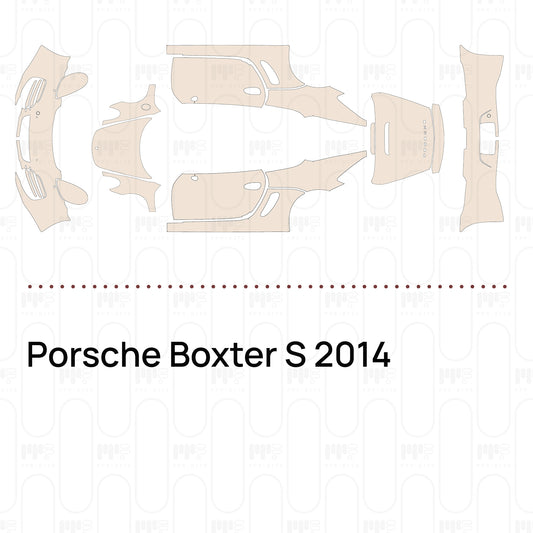 PPF prédécoupé Porsche Boxter S 2014