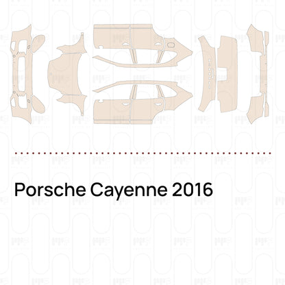 PPF prédécoupé Porsche Cayenne 2016