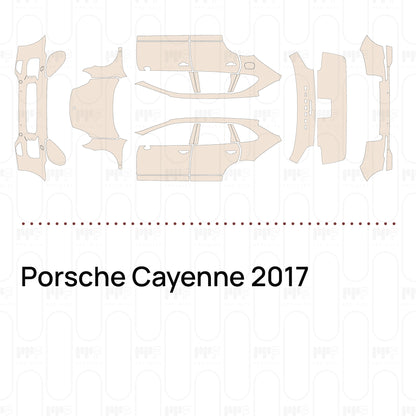 PPF prédécoupé Porsche Cayenne 2017