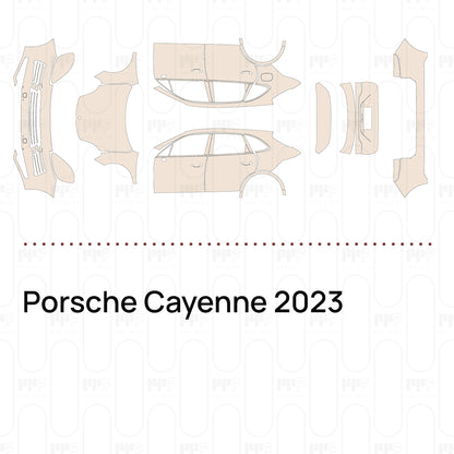PPF prédécoupé Porsche Cayenne 2023