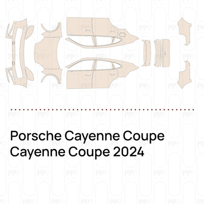PPF prédécoupé Porsche Cayenne Coupe Cayenne Coupe 2024