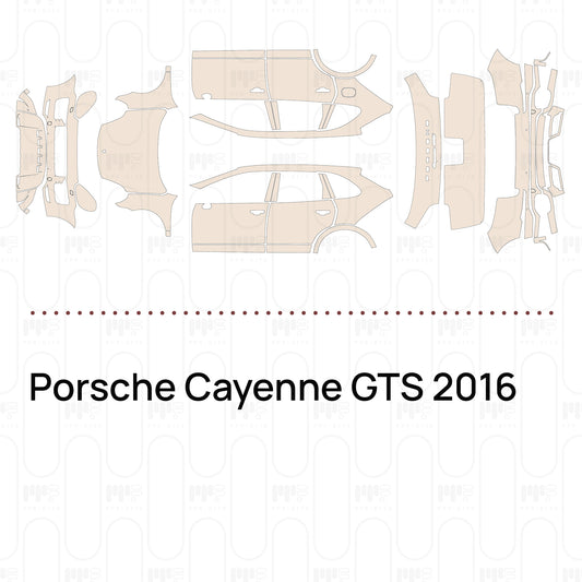 PPF prédécoupé Porsche Cayenne GTS 2016