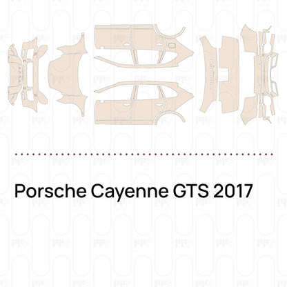 PPF prédécoupé Porsche Cayenne GTS 2017