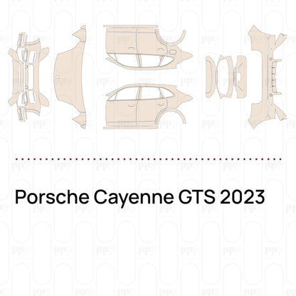 PPF prédécoupé Porsche Cayenne GTS 2023