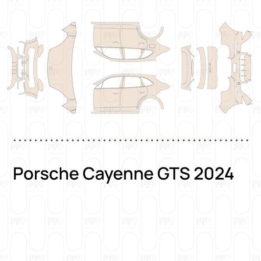 PPF prédécoupé Porsche Cayenne GTS 2024