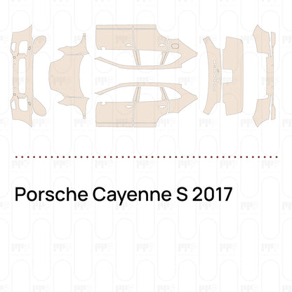 PPF prédécoupé Porsche Cayenne S 2017