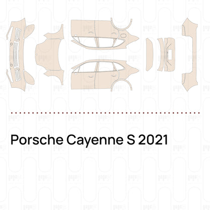 PPF prédécoupé Porsche Cayenne S 2021