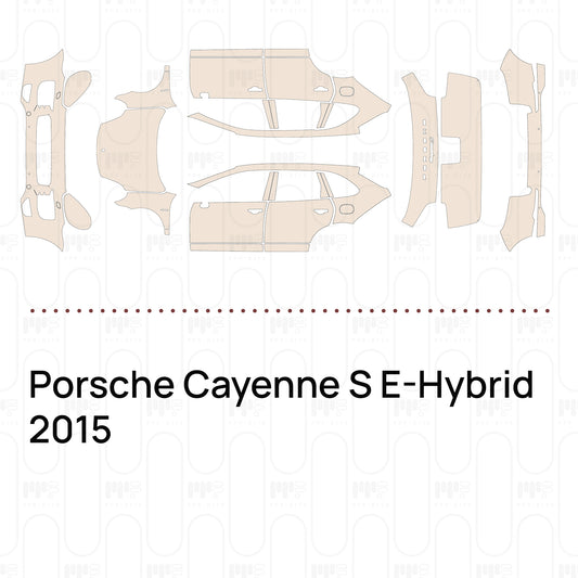 PPF prédécoupé Porsche Cayenne S E-Hybrid 2015