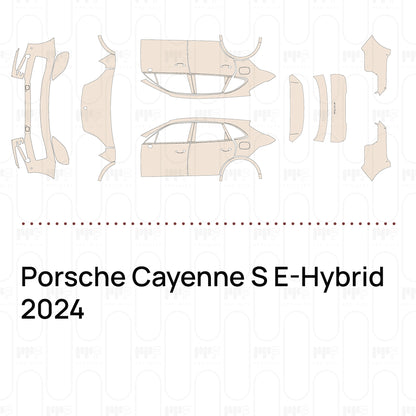 PPF prédécoupé Porsche Cayenne S E-Hybrid 2024