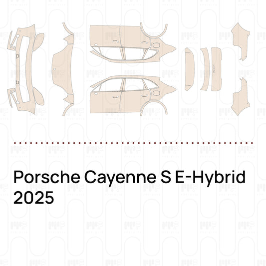PPF prédécoupé Porsche Cayenne S E-Hybrid 2025