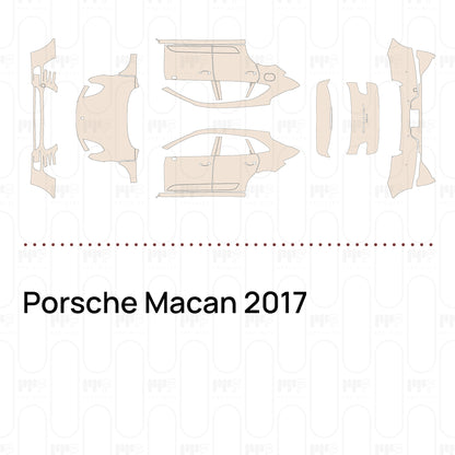 PPF prédécoupé Porsche Macan 2017