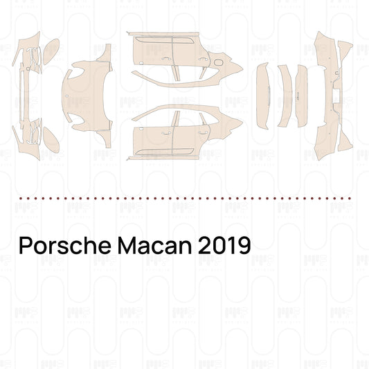 PPF prédécoupé Porsche Macan 2019