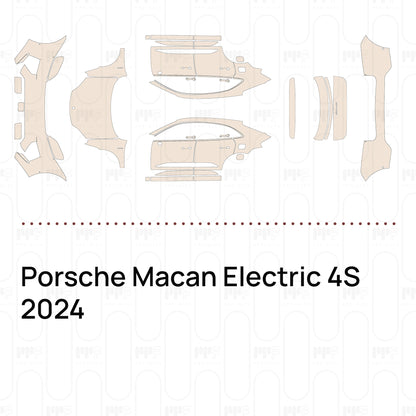 PPF prédécoupé Porsche Macan Electric 4S 2024