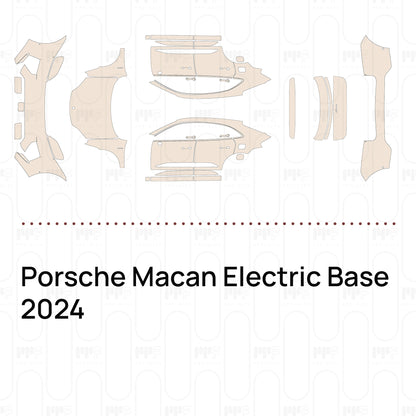 PPF prédécoupé Porsche Macan Electric Base 2024