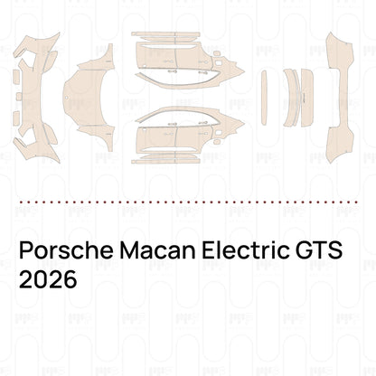 PPF prédécoupé Porsche Macan Electric GTS 2026