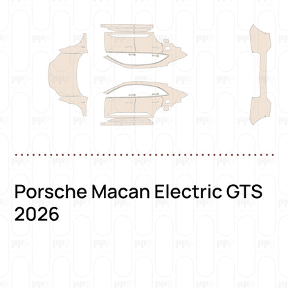 PPF prédécoupé Porsche Macan Electric GTS 2026