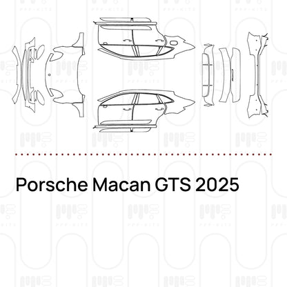 PPF prédécoupé Porsche Macan GTS 2025