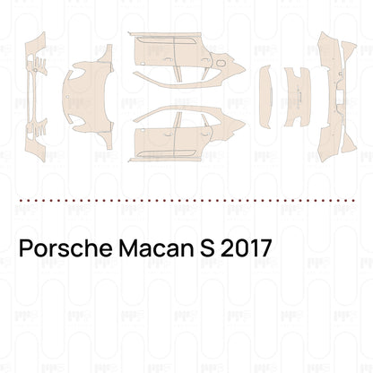 PPF prédécoupé Porsche Macan S 2017