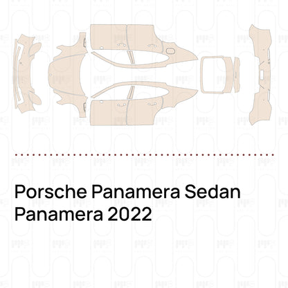 PPF prédécoupé Porsche Panamera Sedan Panamera 2022