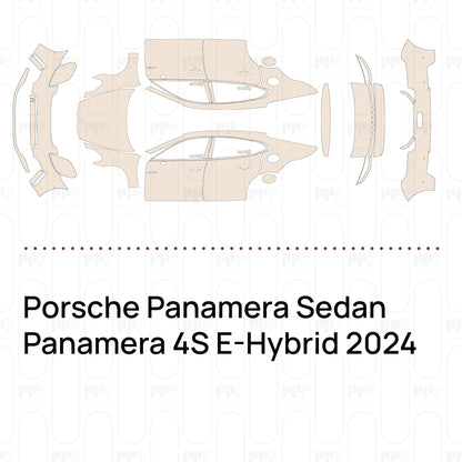 PPF prédécoupé Porsche Panamera Sedan Panamera 4S E-Hybrid 2024