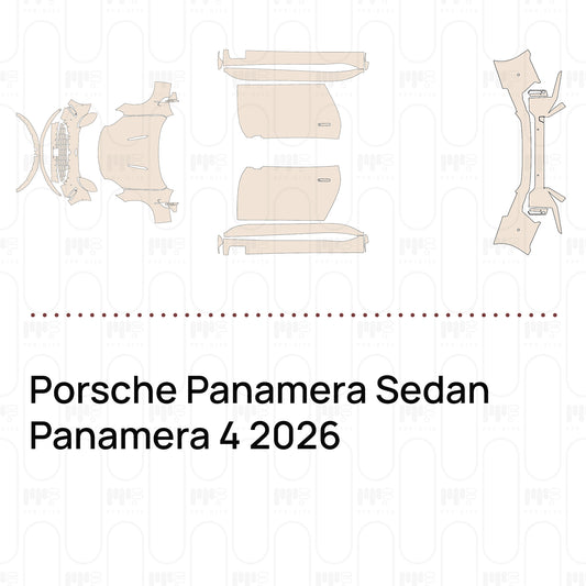 PPF prédécoupé Porsche Panamera Sedan Panamera 4 2026