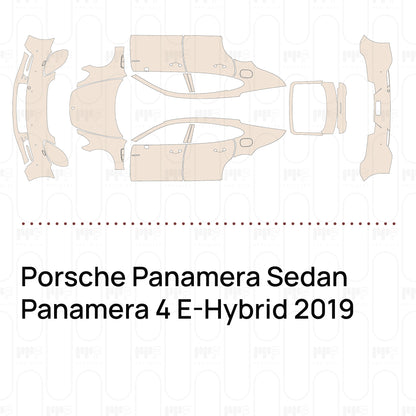 PPF prédécoupé Porsche Panamera Sedan Panamera 4 E-Hybrid 2019