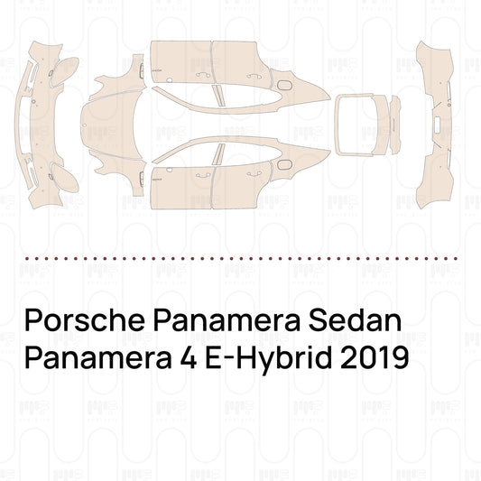 PPF prédécoupé Porsche Panamera Sedan Panamera 4 E-Hybrid 2019