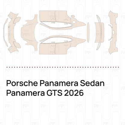 PPF prédécoupé Porsche Panamera Sedan Panamera GTS 2026