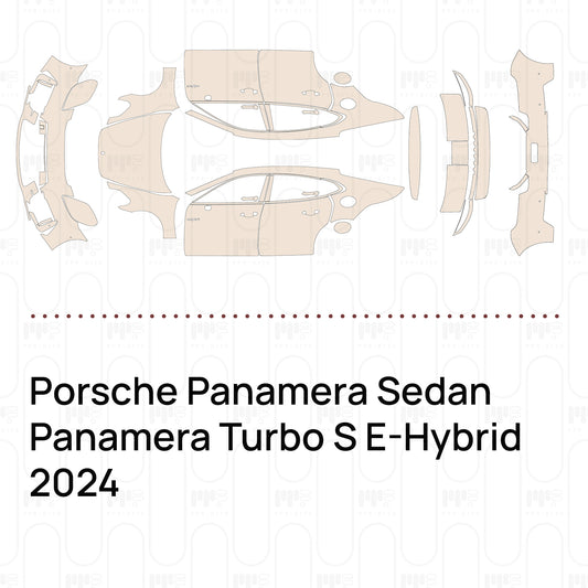 PPF prédécoupé Porsche Panamera Sedan Panamera Turbo S E-Hybrid 2024