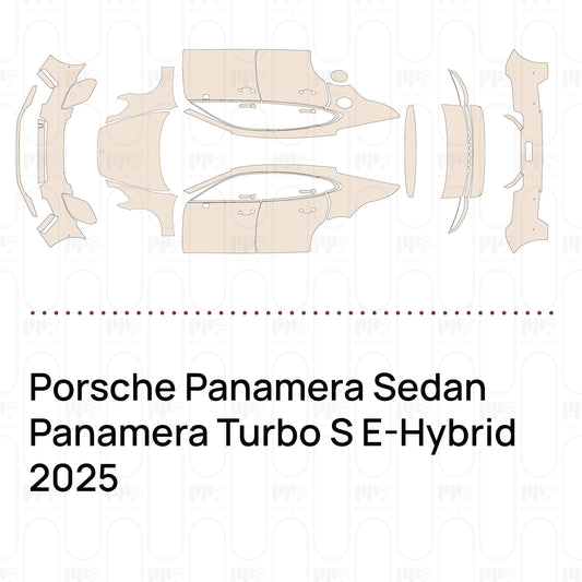 PPF prédécoupé Porsche Panamera Sedan Panamera Turbo S E-Hybrid 2025