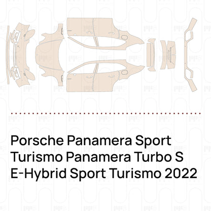 PPF prédécoupé Porsche Panamera Sport Turismo Panamera Turbo S E-Hybrid Sport Turismo 2022