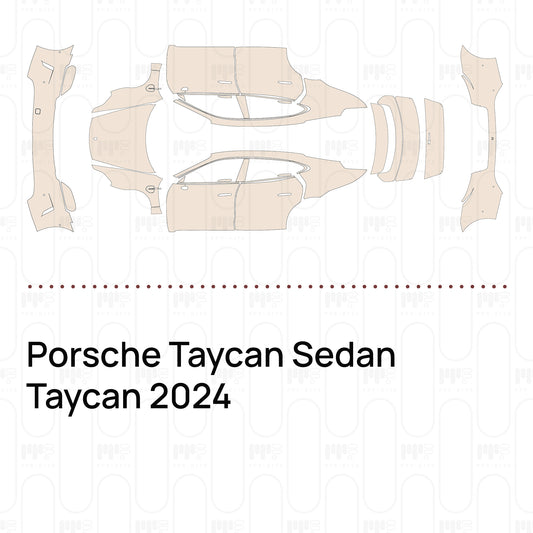 PPF prédécoupé Porsche Taycan Sedan Taycan 2024