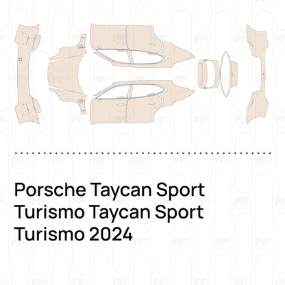 PPF prédécoupé Porsche Taycan Sport Turismo Taycan Sport Turismo 2024