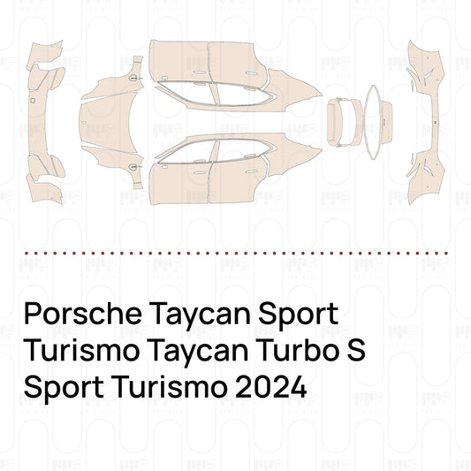PPF prédécoupé Porsche Taycan Sport Turismo Taycan Turbo S Sport Turismo 2024