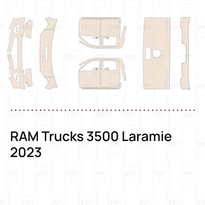 PPF prédécoupé RAM Trucks 3500 Laramie 2023